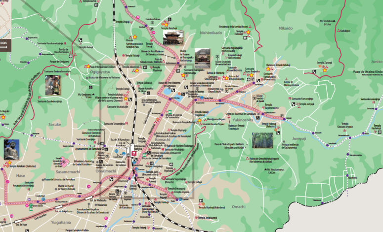 mapa kamakura